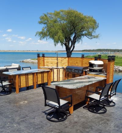 custom outdoor space